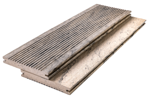 Террасная доска ДПК Bamberg Solid Shipboard, Karelian Birch (Карельская береза) — Black Deck