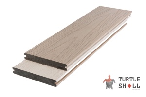 Террасная доска из ДПК Turtle Shell Solid, Canadian Maple, Co-Extrusion (Dual)