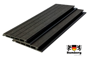 Заборная доска из ДПК Bamberg Alpine, Ceylon Ebony