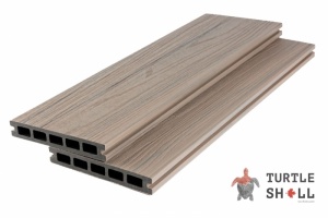 Террасная доска из ДПК Turtle Shell, Square, Canadian Maple, Co-Extrusion